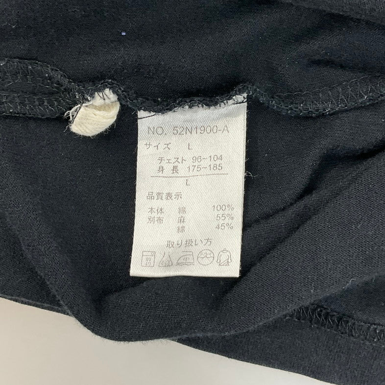 【中古品】【メンズ】 NORTON 52N1900-A ポロシャツ 145-260325-SS-04-iwa サイズ：L カラー：ブラック 万代Net店