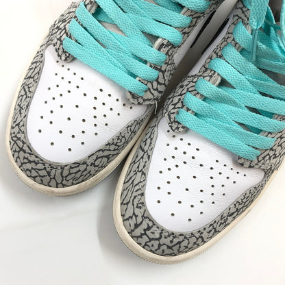 【中古品】【メンズ】 NIKE ナイキ AIR JORDAN 1 HIGH OG "WHITE CEMENT/SAFARI" DZ5485-052 エアジョーダン1 ハイ OG ホワイトセメント/サファリ スニーカー シューズ 靴 160-260914-hn-09-fur サイズ：27.0cm US9 カラー：ホワイト/グレー/ブラック 万代Net店
