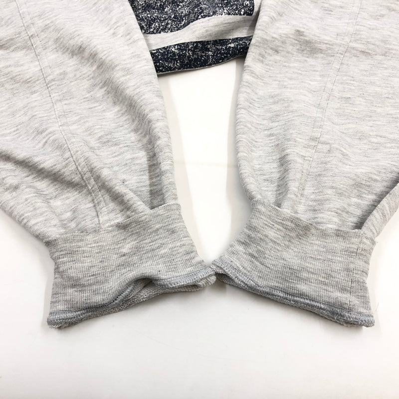 【現状渡し品】【メンズ】 ADIDAS アディダス BIG LOGO SWEATSHIRT ビッグロゴ スウェットシャツ トレーナー 長袖 トップス 146-260625-hn-01-fur サイズ：M カラー：グレー 万代Net店