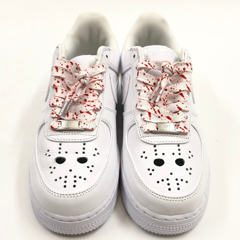【中古品】【メンズ】 NIKE ナイキ AIR FORCE 1 LOW "JASON MASK/WHITE" IB4025-100 エアフォース1 ロー ジェイソンマスク/ホワイト スニーカー シューズ 靴 160-260914-hn-10-fur サイズ：26.5cm US8.5 カラー：ホワイト/レッド 万代Net店