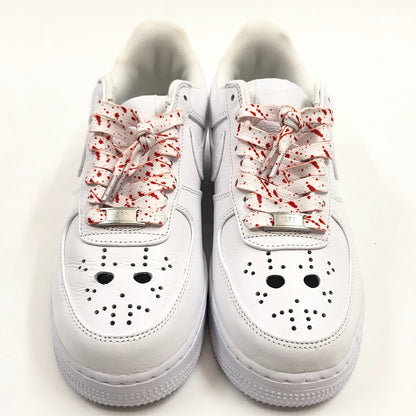 【中古品】【メンズ】 NIKE ナイキ AIR FORCE 1 LOW "JASON MASK/WHITE" IB4025-100 エアフォース1 ロー ジェイソンマスク/ホワイト スニーカー シューズ 靴 160-260914-hn-10-fur サイズ：26.5cm US8.5 カラー：ホワイト/レッド 万代Net店