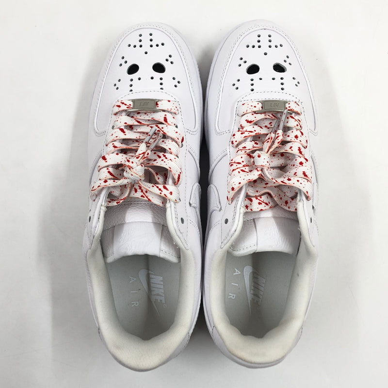 【中古品】【メンズ】 NIKE ナイキ AIR FORCE 1 LOW "JASON MASK/WHITE" IB4025-100 エアフォース1 ロー ジェイソンマスク/ホワイト スニーカー シューズ 靴 160-260914-hn-10-fur サイズ：26.5cm US8.5 カラー：ホワイト/レッド 万代Net店