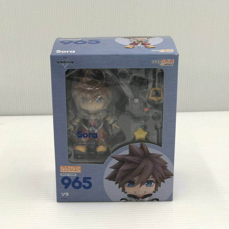 【中古美品】 グッドスマイルカンパニー ねんどろいど 965 ソラ キングダムハーツ 未開封 窓汚れあり 052-260913-ti-07-tag 万代Net店