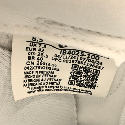【中古品】【メンズ】 NIKE ナイキ AIR FORCE 1 LOW "JASON MASK/WHITE" IB4025-100 エアフォース1 ロー ジェイソンマスク/ホワイト スニーカー シューズ 靴 160-260914-hn-10-fur サイズ：26.5cm US8.5 カラー：ホワイト/レッド 万代Net店