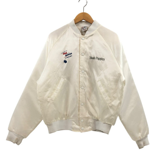 【現状渡し品】【メンズ】 ARISTO JAC アリストジャック NYLON JACKET ナイロンジャケット ブルゾン アウター 146-260402-hn-06-fur サイズ：M カラー：ホワイト 万代Net店