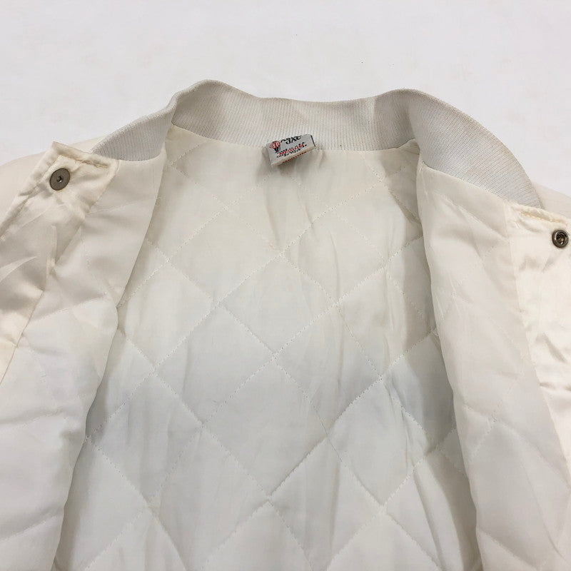 【現状渡し品】【メンズ】 ARISTO JAC アリストジャック NYLON JACKET ナイロンジャケット ブルゾン アウター 146-260402-hn-06-fur サイズ：M カラー：ホワイト 万代Net店