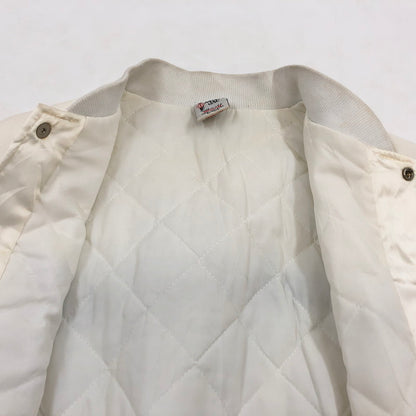 【現状渡し品】【メンズ】 ARISTO JAC アリストジャック NYLON JACKET ナイロンジャケット ブルゾン アウター 146-260402-hn-06-fur サイズ：M カラー：ホワイト 万代Net店