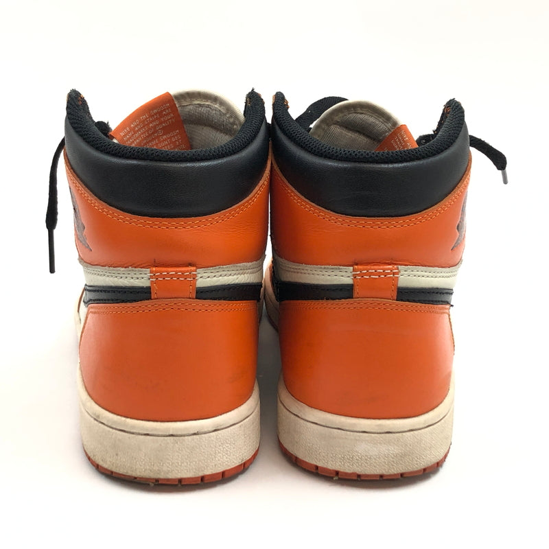 【ジャンク品】【メンズ】 NIKE ナイキ AIR JORDAN 1 RETRO HIGH 555088-113 エアジョーダン1 レトロ ハイ 観賞用 スニーカー シューズ 靴 160-260914-hn-11-fur サイズ：26.5cm US8.5 カラー：オレンジ/ホワイト/ブラック 万代Net店