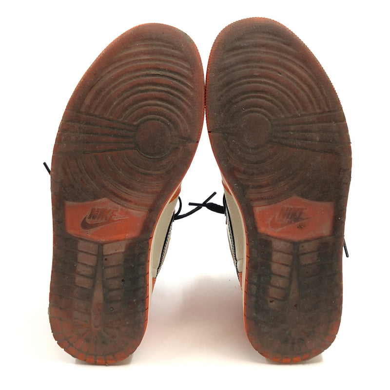 【ジャンク品】【メンズ】 NIKE ナイキ AIR JORDAN 1 RETRO HIGH 555088-113 エアジョーダン1 レトロ ハイ 観賞用 スニーカー シューズ 靴 160-260914-hn-11-fur サイズ：26.5cm US8.5 カラー：オレンジ/ホワイト/ブラック 万代Net店