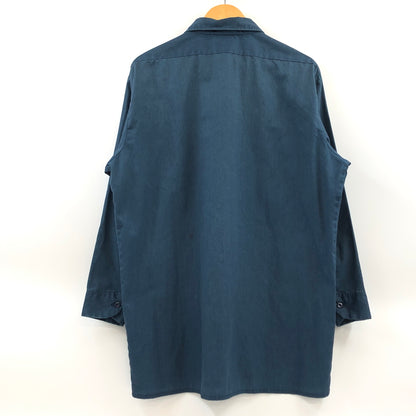 【現状渡し品】【メンズ】 DICKIES ディッキーズ 80-90S L/S SHIRT USA製 長袖シャツ カジュアルシャツ トップス 146-260625-hn-04-fur サイズ：不明 カラー：ブルー 万代Net店