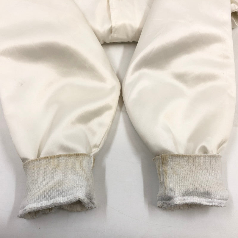 【現状渡し品】【メンズ】 ARISTO JAC アリストジャック NYLON JACKET ナイロンジャケット ブルゾン アウター 146-260402-hn-06-fur サイズ：M カラー：ホワイト 万代Net店