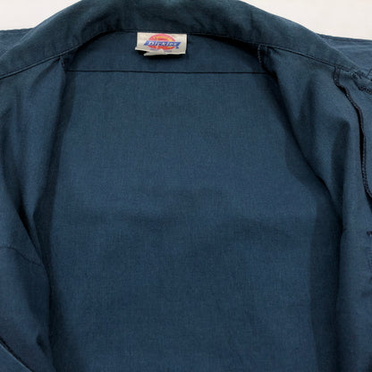 【現状渡し品】【メンズ】 DICKIES ディッキーズ 80-90S L/S SHIRT USA製 長袖シャツ カジュアルシャツ トップス 146-260625-hn-04-fur サイズ：不明 カラー：ブルー 万代Net店