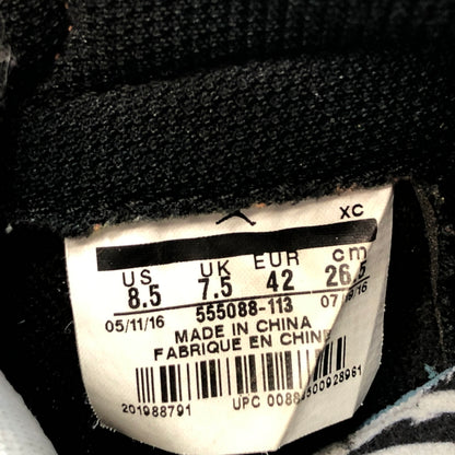 【ジャンク品】【メンズ】 NIKE ナイキ AIR JORDAN 1 RETRO HIGH 555088-113 エアジョーダン1 レトロ ハイ 観賞用 スニーカー シューズ 靴 160-260914-hn-11-fur サイズ：26.5cm US8.5 カラー：オレンジ/ホワイト/ブラック 万代Net店