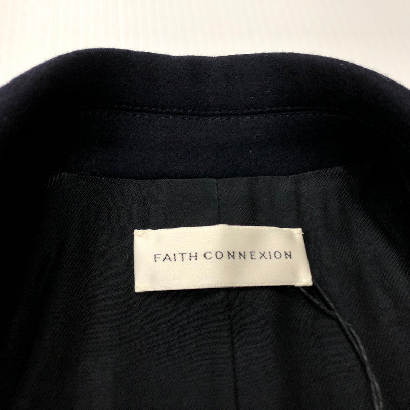 【中古美品】【メンズ】  フェイス コネクション FAITH CONNEXION ウール ダブル ジャケット  141--141-231103-tk-5-tei-tei サイズ：44 カラー：ネイビー 万代Net店