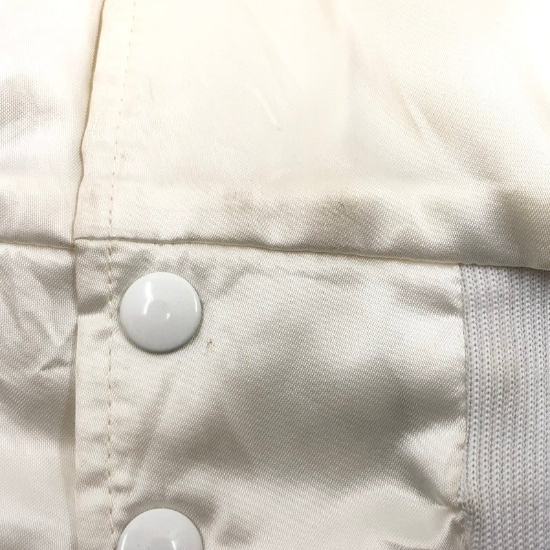 【現状渡し品】【メンズ】 ARISTO JAC アリストジャック NYLON JACKET ナイロンジャケット ブルゾン アウター 146-260402-hn-06-fur サイズ：M カラー：ホワイト 万代Net店