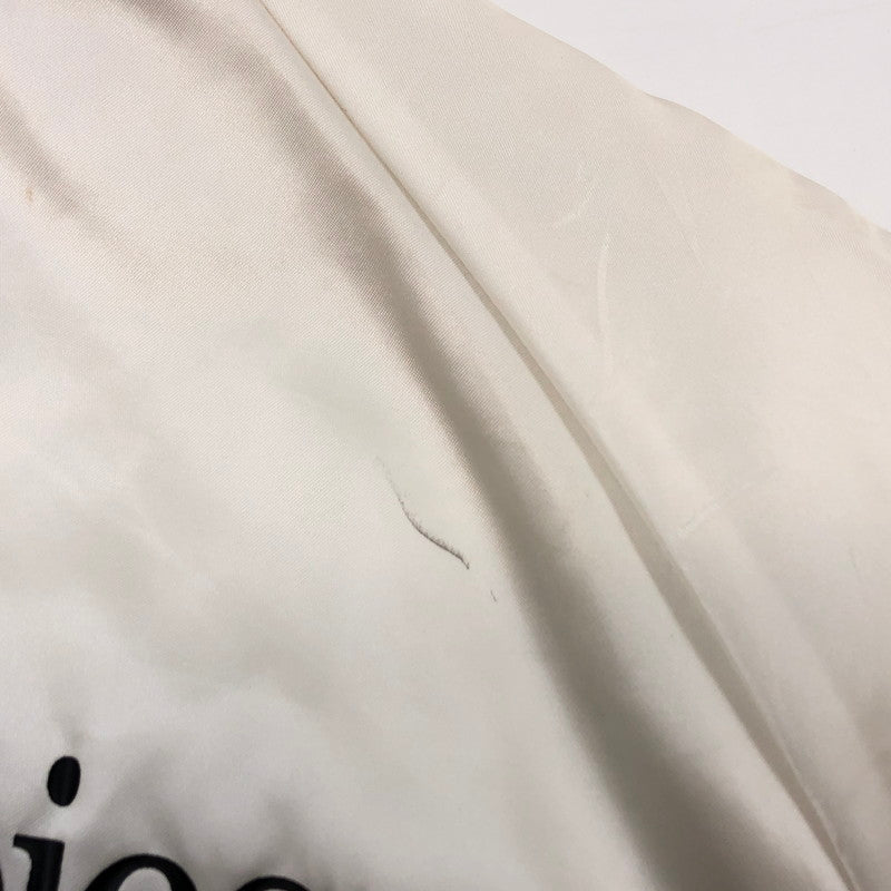 【現状渡し品】【メンズ】 ARISTO JAC アリストジャック NYLON JACKET ナイロンジャケット ブルゾン アウター 146-260402-hn-06-fur サイズ：M カラー：ホワイト 万代Net店