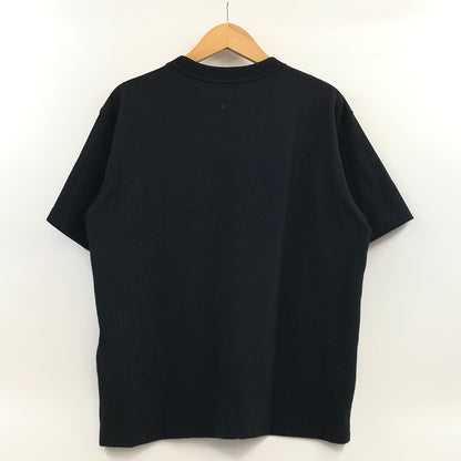 【中古品】【メンズ/レディース】 SACAI サカイ × CARHARTT WIP カーハート 26SS COTTON JERSEY T-SHIRT 26-01092S コットン ジャージー 半袖Tシャツ トップス 140-260914-hn-12-fur サイズ：1 カラー：ブラック 万代Net店