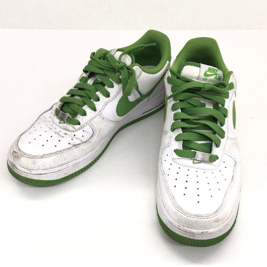 【現状渡し品】【メンズ】 NIKE ナイキ AIR FORCE 1 LOW '07 DH7561-105 エアフォース 1 '07 スニーカー シューズ 靴 160-250406-hn-03-fur サイズ：27.5cm US 9.5 カラー：ホワイト/グリーン 万代Net店
