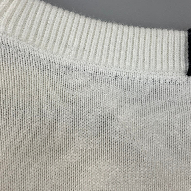 【中古品】【メンズ】 TOMMY HILFIGER トミーヒルフィガー トレーナー 147-260327-SS-03-iwa サイズ：L カラー：アイボリー 万代Net店