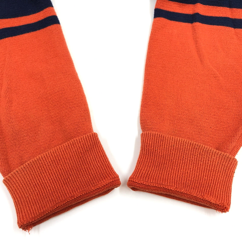 【中古品】【メンズ】 STUSSY ステューシー 香港製 ニット 長袖 トップス 142-260914-hn-13-fur サイズ：L カラー：ネイビー/オレンジ 万代Net店