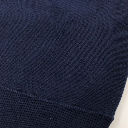 【中古品】【メンズ】 STUSSY ステューシー 香港製 ニット 長袖 トップス 142-260914-hn-13-fur サイズ：L カラー：ネイビー/オレンジ 万代Net店