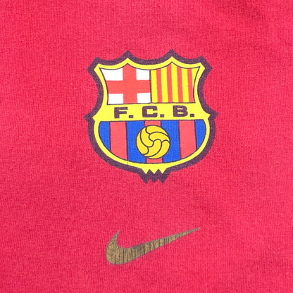 【中古品】【メンズ】 NIKE ナイキ 00S F.C. BARCELONA S/S TEE バルセロナ 半袖Tシャツ トップス 146-260625-hn-07-fur サイズ：XL カラー：レッド 万代Net店
