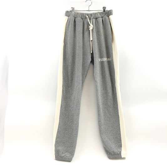 【中古品】【メンズ】 FOG ESSENTIALS エッセンシャルズ SIDE STRIPE SWEATPANTS サイドストライプ スウェットパンツ ボトムス 153-260914-hn-15-fur サイズ：XL カラー：グレー/ホワイト 万代Net店
