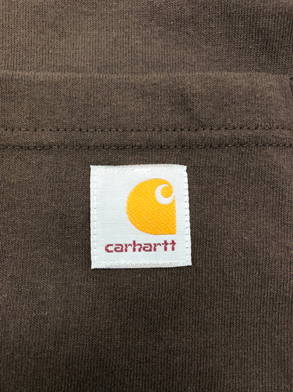 【中古品】【メンズ】 Carhartt カーハート Loose Fit Long-Sleeve Pocket T-Shirt K126 DKB ルーズ フィット ロングスリーブ ポケット Tシャツ 145-260820-YS-01-hon サイズ：M カラー：ダークブラウン 万代Net店