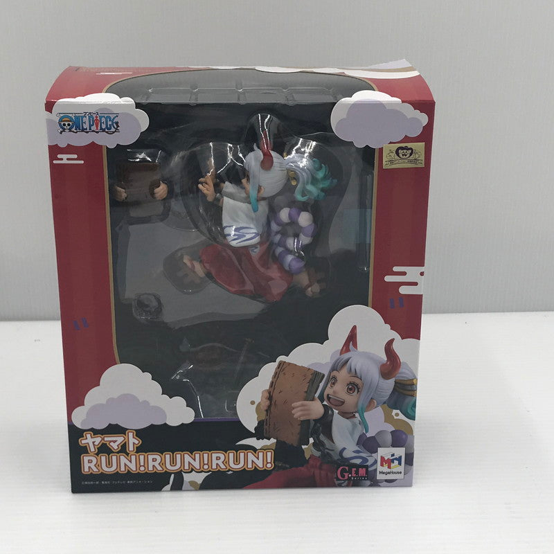 【中古品】 メガハウス G.E.M.シリーズ ワンピース ヤマト RUN!RUN!RUN! フィギュア 開封済み 箱イタミあり 047-260913-ti-12-tag 万代Net店