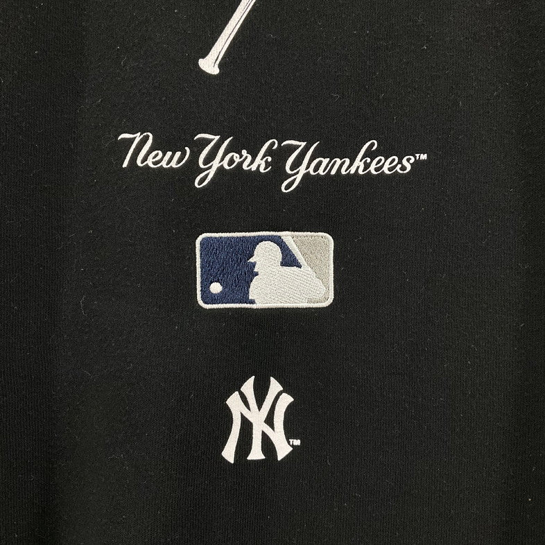【中古品】【メンズ】 MLB NEW YORK YANKEES スウェットトレーナー 147-260327-SS-06-iwa サイズ：4L カラー：ブラック 万代Net店