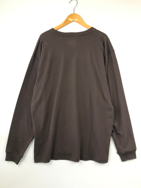 【中古品】【メンズ】 Carhartt カーハート Loose Fit Long-Sleeve Pocket T-Shirt K126 DKB ルーズ フィット ロングスリーブ ポケット Tシャツ トップス 145-260820-YS-02-hon サイズ：L カラー：ダークブラウン 万代Net店