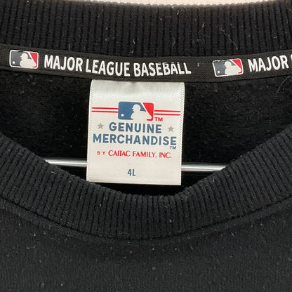 【中古品】【メンズ】 MLB NEW YORK YANKEES スウェットトレーナー 147-260327-SS-06-iwa サイズ：4L カラー：ブラック 万代Net店