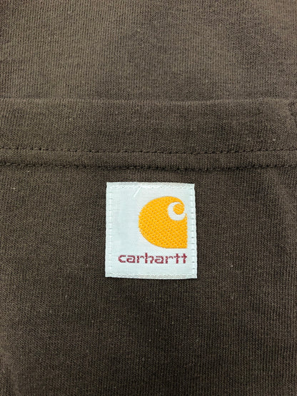 【中古品】【メンズ】 Carhartt カーハート Loose Fit Long-Sleeve Pocket T-Shirt K126 DKB ルーズ フィット ロングスリーブ ポケット Tシャツ トップス 145-260820-YS-02-hon サイズ：L カラー：ダークブラウン 万代Net店