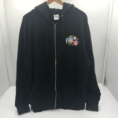 【中古美品】 ホロライブ 星街すいせい×カナヘイの小動物コラボ おでかけパーカー フリーサイズ 本体のみ 053-260913-ti-13-tag 万代Net店