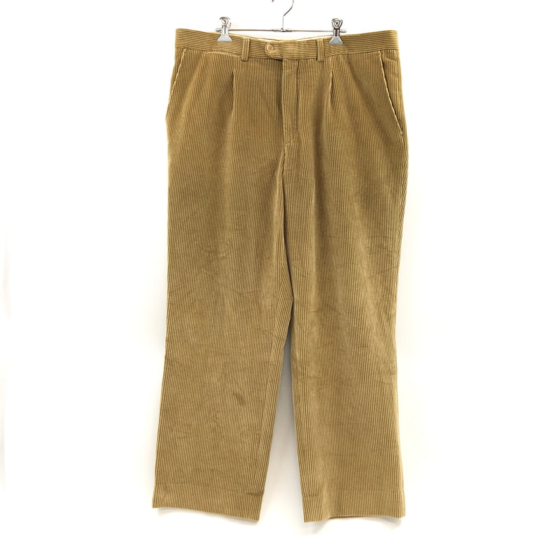 【中古品】【メンズ】 Emidio Tucci エミディオ・ツッチ CORDUROY TUCK PANTS コーデュロイタックパンツ ボトムス 157-260625-hn-10-fur サイズ：不明 カラー：ブラウン系 万代Net店