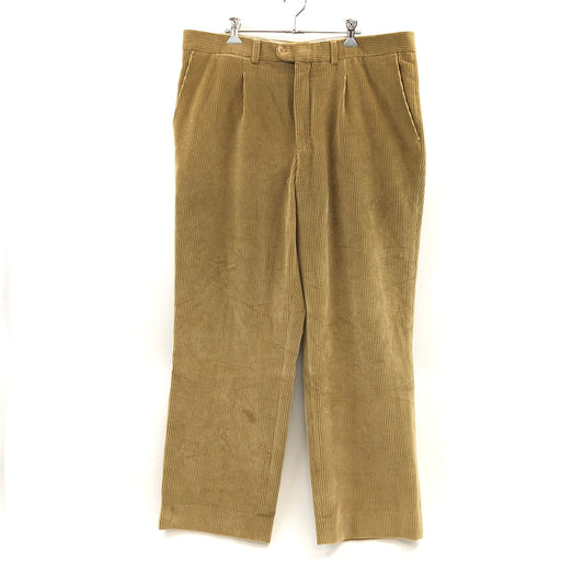 【中古品】【メンズ】 Emidio Tucci エミディオ・ツッチ CORDUROY TUCK PANTS コーデュロイタックパンツ ボトムス 157-260625-hn-10-fur サイズ：不明 カラー：ブラウン系 万代Net店