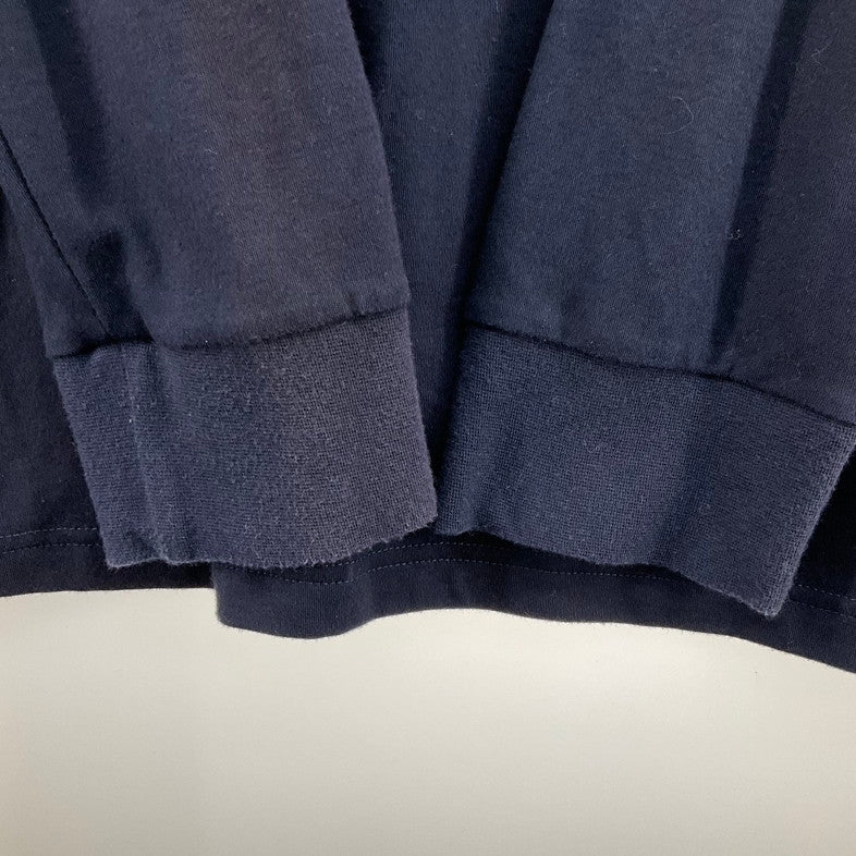 【中古品】【メンズ】 HUDROGEN ポロシャツ 147-260327-SS-07-iwa サイズ：XL カラー：ネイビー 万代Net店