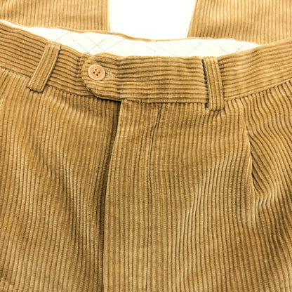 【中古品】【メンズ】 Emidio Tucci エミディオ・ツッチ CORDUROY TUCK PANTS コーデュロイタックパンツ ボトムス 157-260625-hn-10-fur サイズ：不明 カラー：ブラウン系 万代Net店