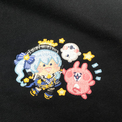 【中古美品】 ホロライブ 星街すいせい×カナヘイの小動物コラボ おでかけパーカー フリーサイズ 本体のみ 053-260913-ti-13-tag 万代Net店