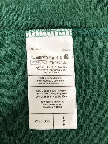 【中古美品】【メンズ】 Carhartt カーハート Loose Fit Long-Sleeve Pocket T-Shirt K126 G55 ルーズ フィット ロングスリーブ ポケット Tシャツ トップス 145-260820-YS-03-hon サイズ：S カラー：グリーン 万代Net店
