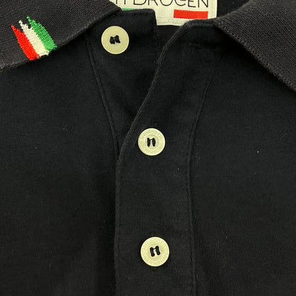 【中古品】【メンズ】 HUDROGEN ポロシャツ 147-260327-SS-07-iwa サイズ：XL カラー：ネイビー 万代Net店