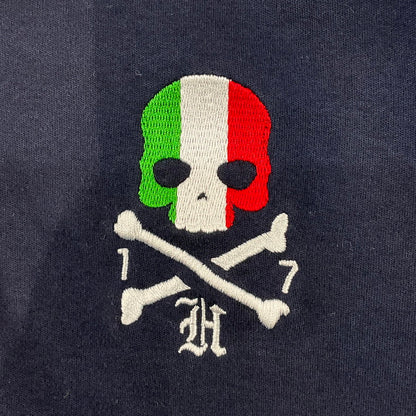 【中古品】【メンズ】 HUDROGEN ポロシャツ 147-260327-SS-07-iwa サイズ：XL カラー：ネイビー 万代Net店