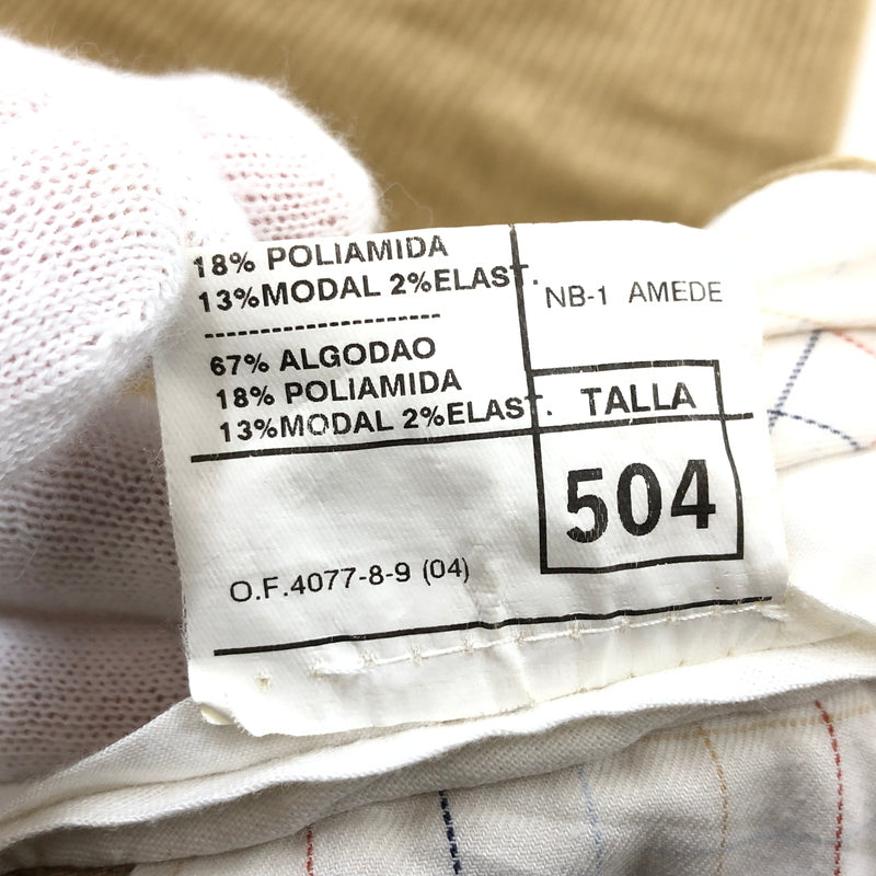 【中古品】【メンズ】 Emidio Tucci エミディオ・ツッチ CORDUROY TUCK PANTS コーデュロイタックパンツ ボトムス 157-260625-hn-10-fur サイズ：不明 カラー：ブラウン系 万代Net店