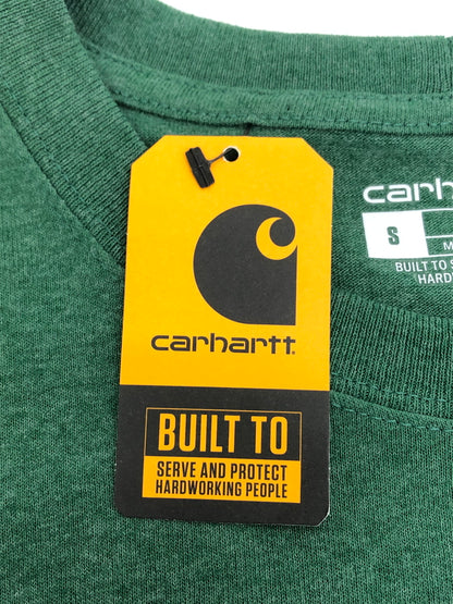 【中古美品】【メンズ】 Carhartt カーハート Loose Fit Long-Sleeve Pocket T-Shirt K126 G55 ルーズ フィット ロングスリーブ ポケット Tシャツ トップス 145-260820-YS-03-hon サイズ：S カラー：グリーン 万代Net店