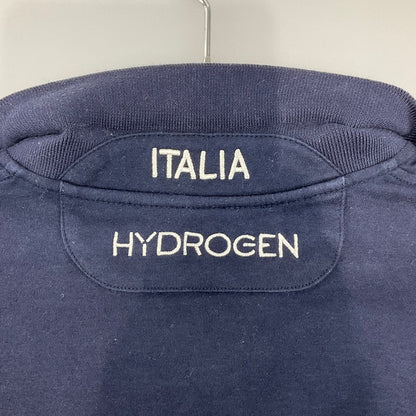 【中古品】【メンズ】 HUDROGEN ポロシャツ 147-260327-SS-07-iwa サイズ：XL カラー：ネイビー 万代Net店