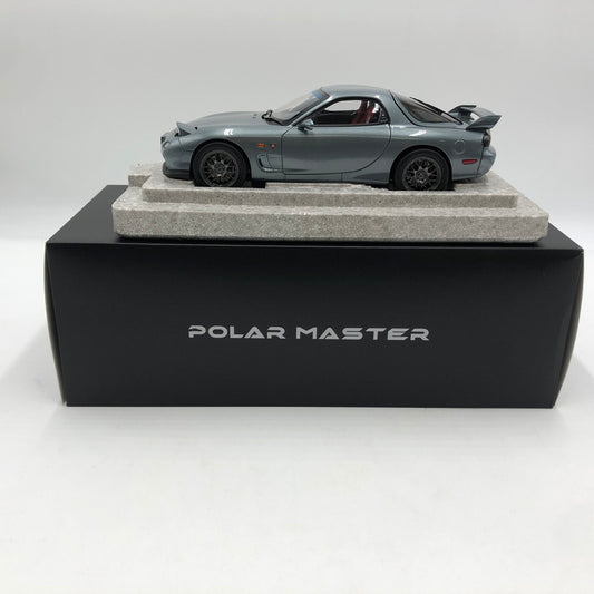 【中古品】 POLER MASTER MODELS 1/18 マツダ RX-7 スピリットR メタリックグレー 060-251113-ns-4-tei 万代Net店