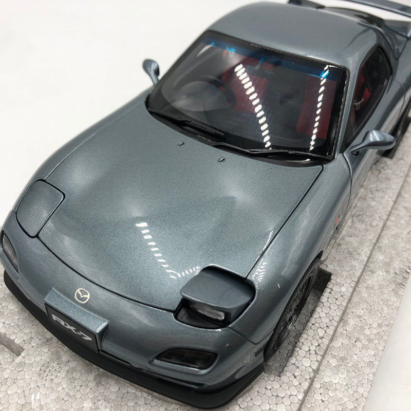 【中古品】 POLER MASTER MODELS 1/18 マツダ RX-7 スピリットR メタリックグレー 060-251113-ns-4-tei 万代Net店