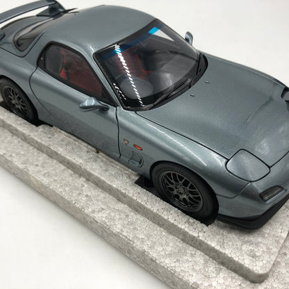 【中古品】 POLER MASTER MODELS 1/18 マツダ RX-7 スピリットR メタリックグレー 060-251113-ns-4-tei 万代Net店