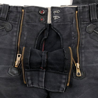 【中古品】【メンズ】 FHB エフエイチビー 80S LOGGER PANTS ロガーパンツ ボトムス 157-260627-hn-02-fur サイズ：50 カラー：チャコール系 万代Net店