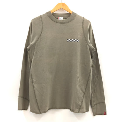 【中古品】【メンズ】 LEVI'S リーバイス ENGINEERED JEANS DESIDERATA PRINT L/S TEE エンジニアードジーンズ 長袖Tシャツ トップス 146-260627-hn-03-fur サイズ：M カラー：カーキ系 万代Net店